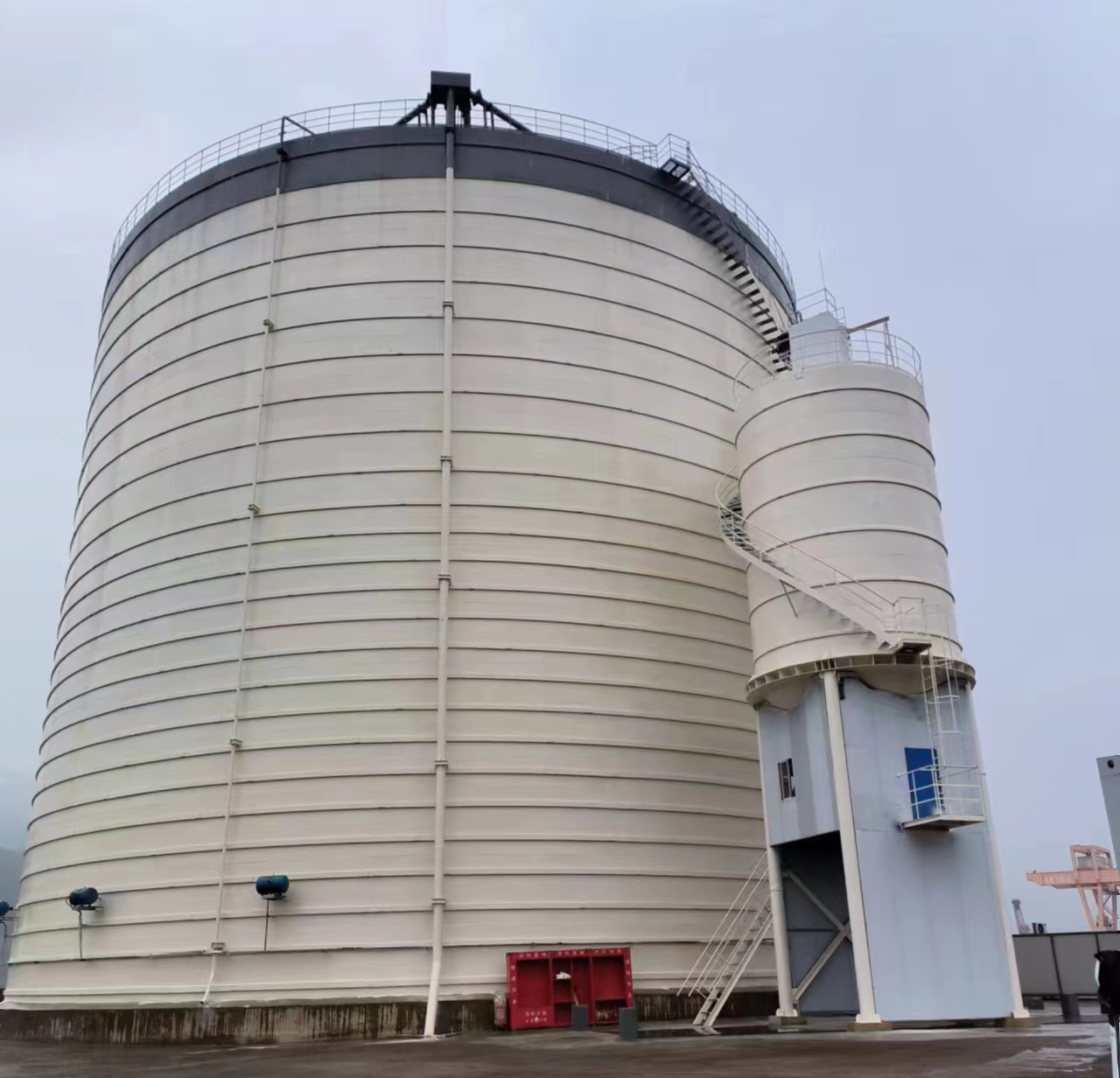 华安10万吨水泥钢板库