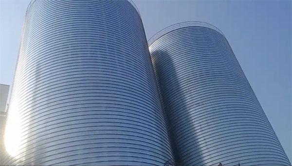 华安2座混凝土高架卷板仓