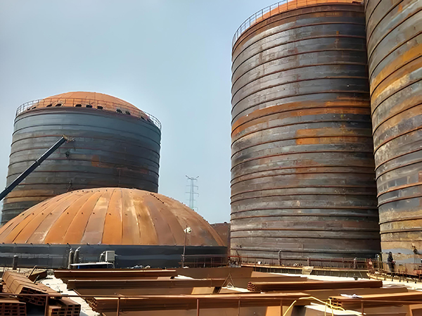 华安焦粉钢板仓